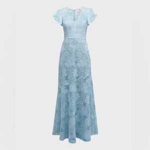 Shoshanna Light Blue Lace Dress